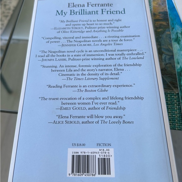 “My Brilliant Friend” — #1 book of the 21st Century, per The New York Times - Picture 2 of 2
